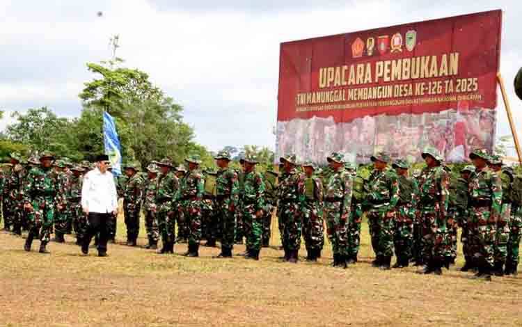 TMMD di Desa Jamut Wujud Nyata Pemerataan Pembangunan dan Ketahanan Wilayah