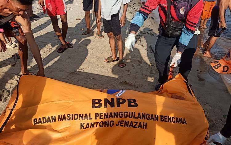 Tim Gabungan Kembali Temukan Jasad ABK TB Dantine 138 Tenggelam di Laut Pagatan