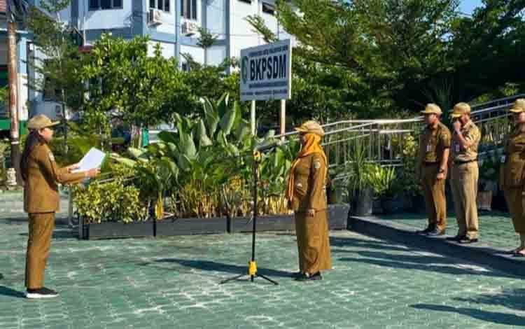 BKPSDM Palangka Raya Apresiasi Peningkatan Disiplin Pegawai