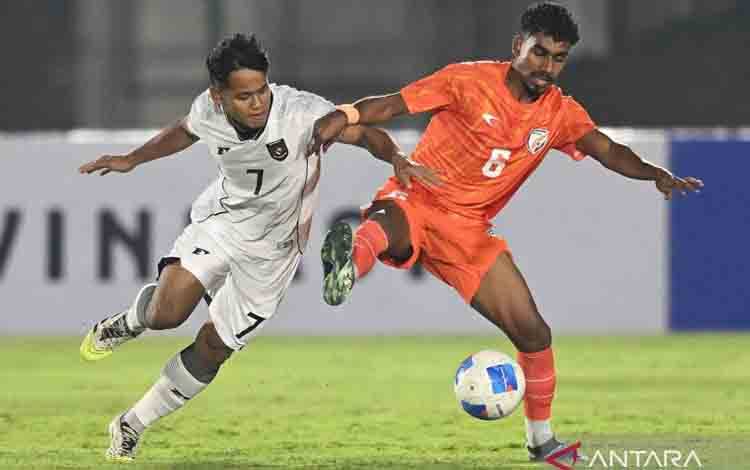 Indonesia U23 Dipaksa Imbang 1-1 oleh India dalam Uji Coba Kedua