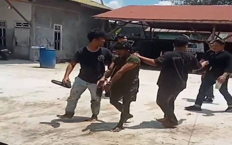 Geger Suara Tembakan di Pasar Keramat Sampit, Ternyata Polisi Buru Pelaku Kejahatan