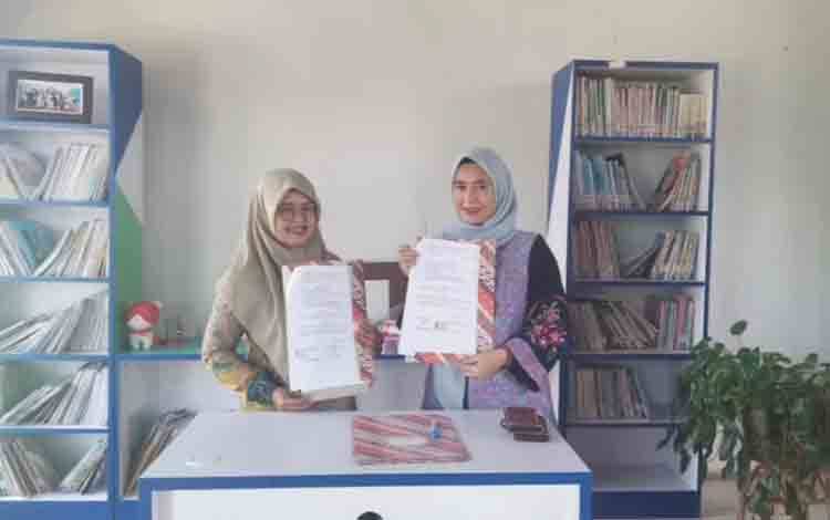 Bunda PAUD Kalampangan Gandeng RA Daruttaqwa Tingkatkan Minat Baca Anak