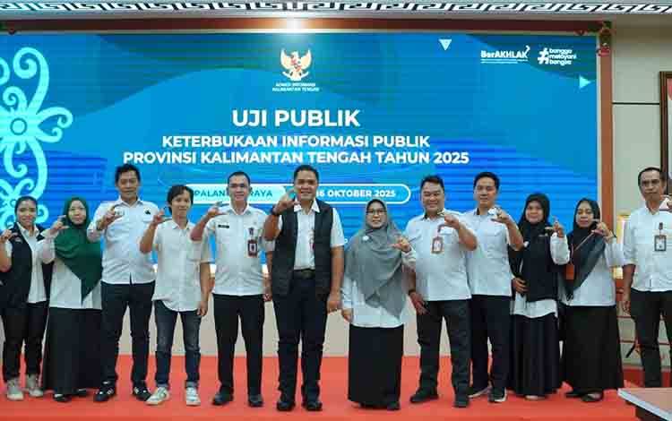 Dinas Pendidikan Kalteng Dapat Pengakuan Nasional Atas Keterbukaan Informasi