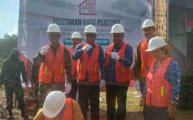 Yoga P Utomo: Peletakan Batu Pertama Kopdes Merah Putih Desa Sababilah Langkah Awal Menuju Kemandirian Ekonomi