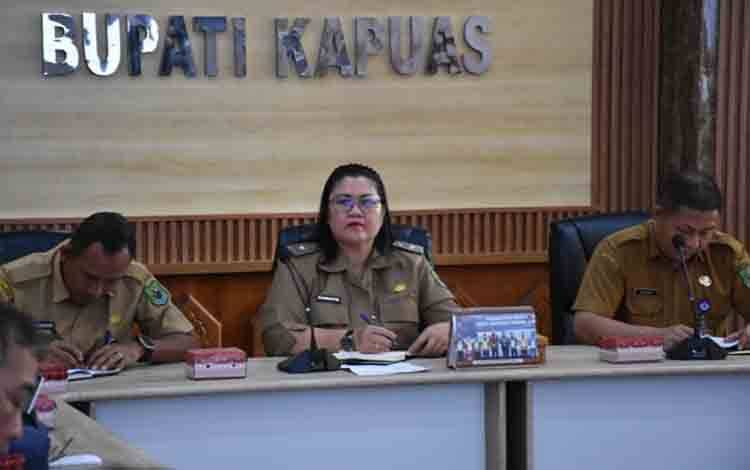 Pemkab Kapuas Percepat Persetujuan Kredit Perbankan untuk Pembangunan Gedung