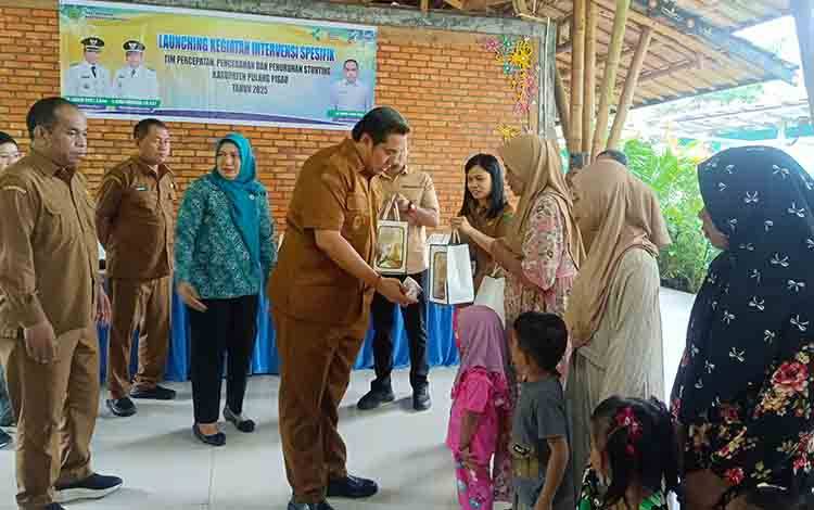 Pemkab Pulpis Luncurkan Intervensi Spesifik Penanganan Stunting