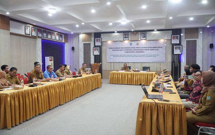 Lamandau Optimalkan Potensi Sumber Daya Alam dengan Penyusunan Dokumen Lingkungan