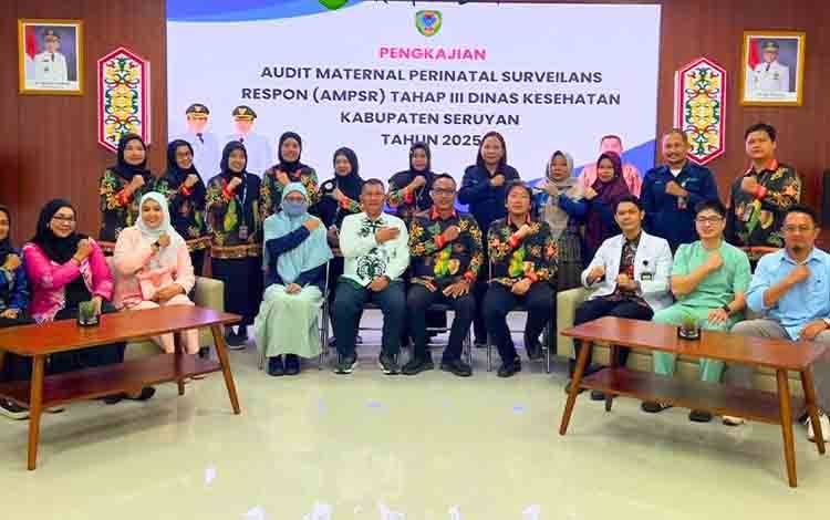 Dinkes Seruyan Gelar Pertemuan AMP-SR Tahap III, Fokus Tekan Angka Kematian Ibu dan Bayi