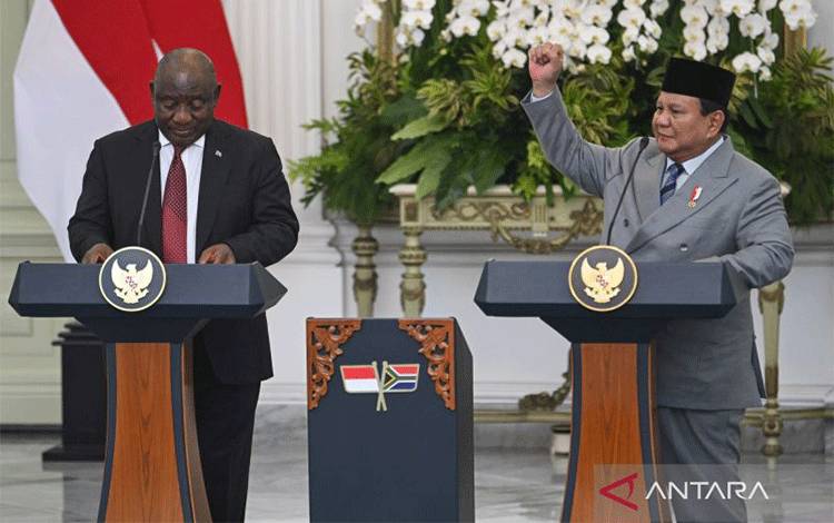 Prabowo: Indonesia-Afrika Selatan Pertimbangkan Perjanjian PTA, CEPA