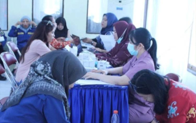 Dharma Wanita Persatuan Palangka Raya Gelar Cek Kesehatan Gratis