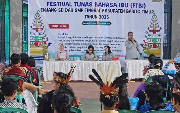 Festival Tunas Bahasa Ibu 2025, Upaya Barito Timur Tanamkan Cinta Bahasa Daerah Sejak Dini