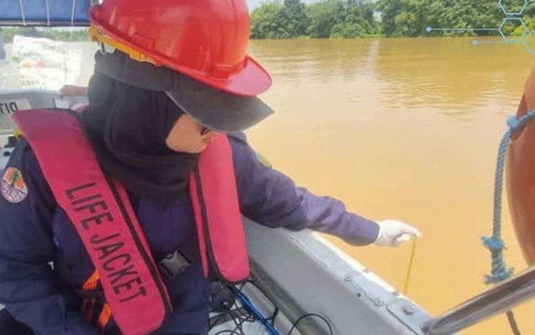 DLH Palangka Raya Intensif Pantau Kualitas Air Sungai untuk Indeks Kualitas Lingkungan Hidup