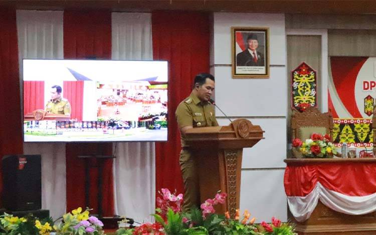 DPRD Pulang Pisau Gelar Rapat Paripurna Bahas Dua Raperda Inisiatif