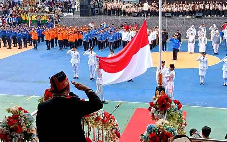 Bupati Barito Utara Pimpin Peringatan Hari Sumpah Pemuda