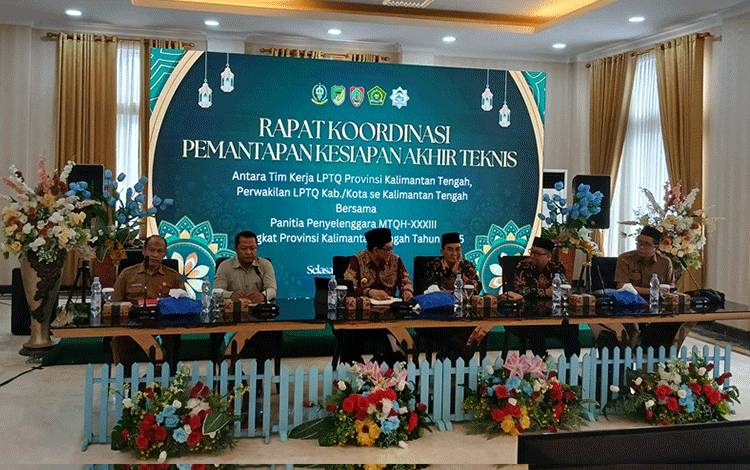 Bupati Barut Minta Panitia Penyelenggara Pastikan Segala Aspek Pelaksanaan MTQH XXXIII Kalteng Siap