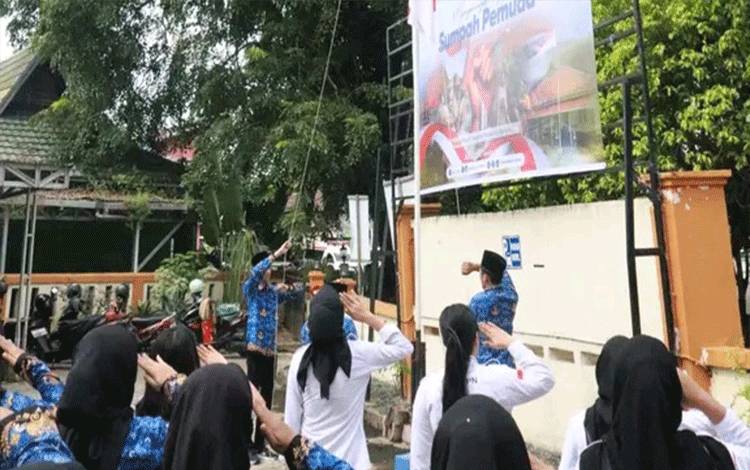 Instansi di Lingkup Pemkab Kapuas Gelar Upacara Hari Sumpah Pemuda