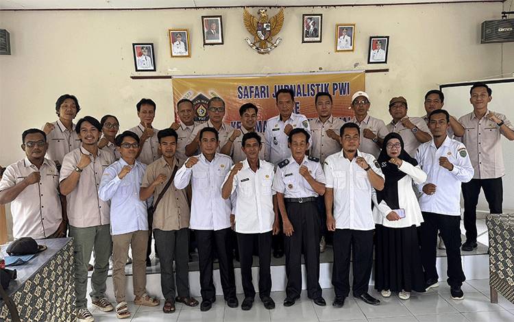 PWI Pulang Pisau Kembali Gelar Safari Jurnalistik, Perkuat Sinergi dengan Pemerintah Desa