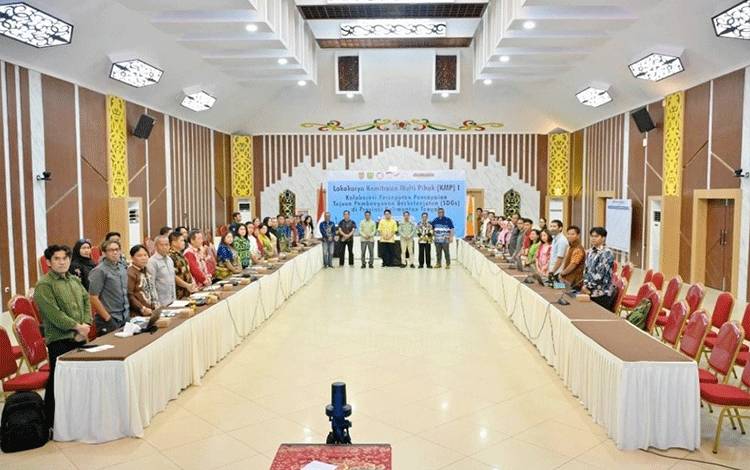 Pemprov Kalteng Dorong Kolaborasi Lintas Sektor untuk Percepatan SDGs