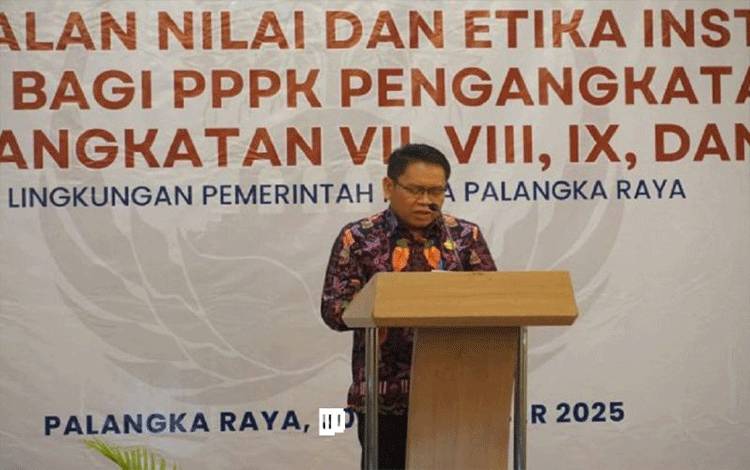 BKPSDM Palangka Raya Perkuat Profesionalitas PPPK pada Layanan Publik