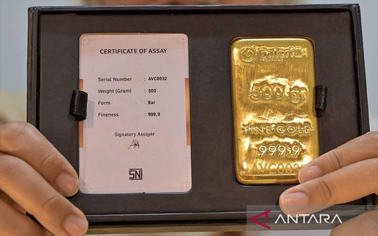 Harga Emas UBS dan Galeri24 di Pegadaian Hari Ini Stabil