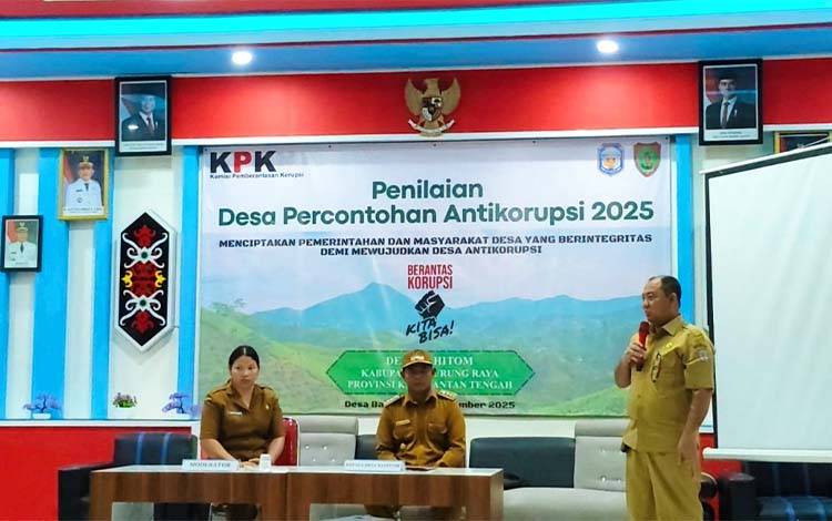 Desa Bahitom Raih Nilai Istimewa Penilaian Desa Percontohan Antikorupsi