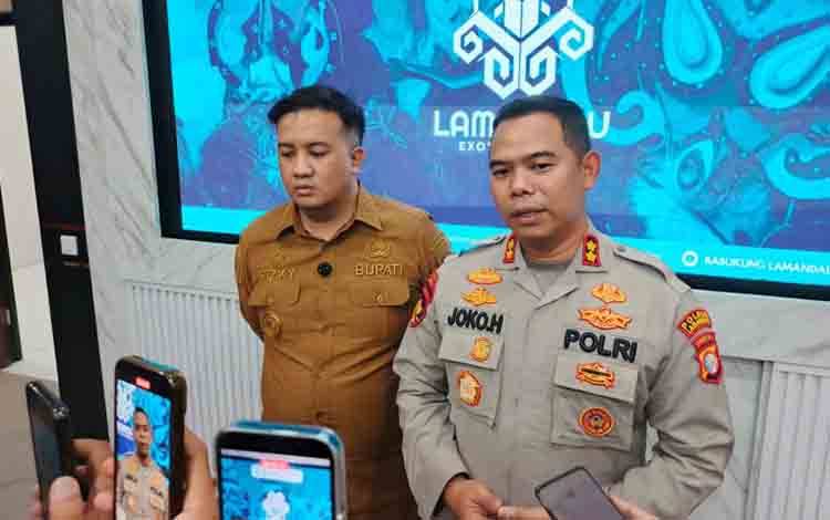Polres Lamandau Siap Amankan Rangkaian Festival Babukung hingga Lamandau Expo 2025