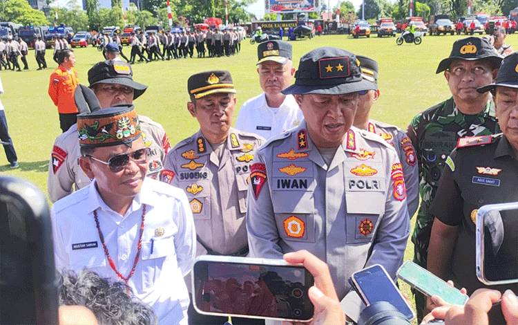 Kapolda Kalteng Sebut Tiga Kabupaten Berpotensi Dilanda Banjir