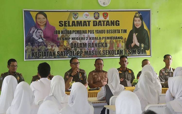 Satpol PP Masuk Sekolah upaya Tanamkan Disiplin dan Tertib Hukum Sejak Dini