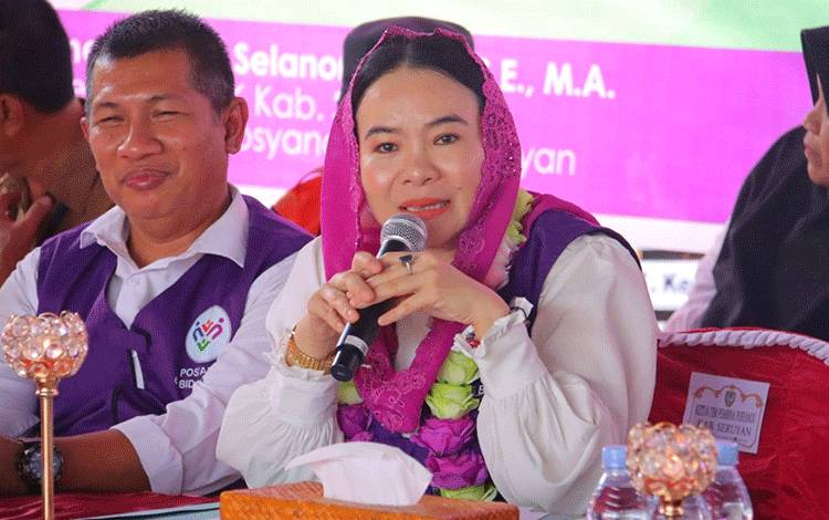 Ketua Tim Pembina Posyandu Seruyan Dorong Kader Terus Berinovasi dan Bersinergi Wujudkan Generasi Sehat