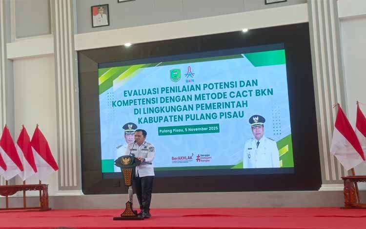 Bupati Pulang Pisau Dorong Manajemen Talenta ASN untuk Birokrasi Adaptif dan Berdaya Saing