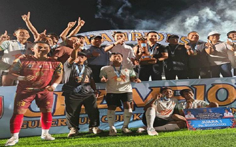 Dewan Optimis Prestasi Olahraga Kobar Terus Meningkat usai Kobar United Juara Piala Gubernur 2025