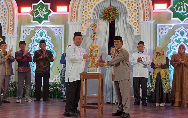 Katingan Tengah Raih Juara Umum Festival Seni Qasidah ke-X Kabupaten Katingan 2025