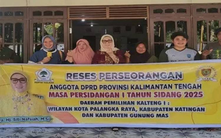 Reses di Katingan, Ketua Komisi II DPRD Kalteng Serap Aspirasi Masyarakat Soal Infrastruktur