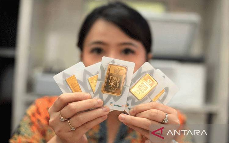 Emas Antam Hari ini Naik Rp3.000 jadi Rp2,299 Juta/Gram