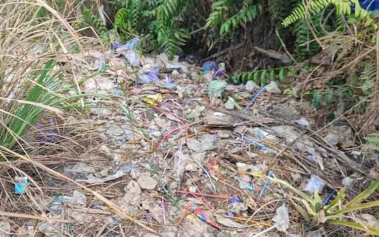 DLH Barito Timur Investigasi Tumpukan Sampah yang Viral di Kawasan PT BNJM