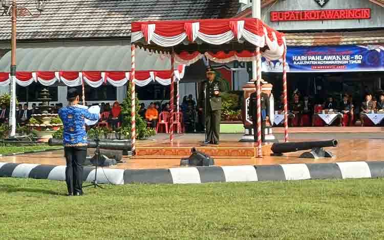 Dandim 1015 Sampit: Semangat Pahlawan Harus Dihidupkan Melalui Kerja Nyata dan Pengabdian
