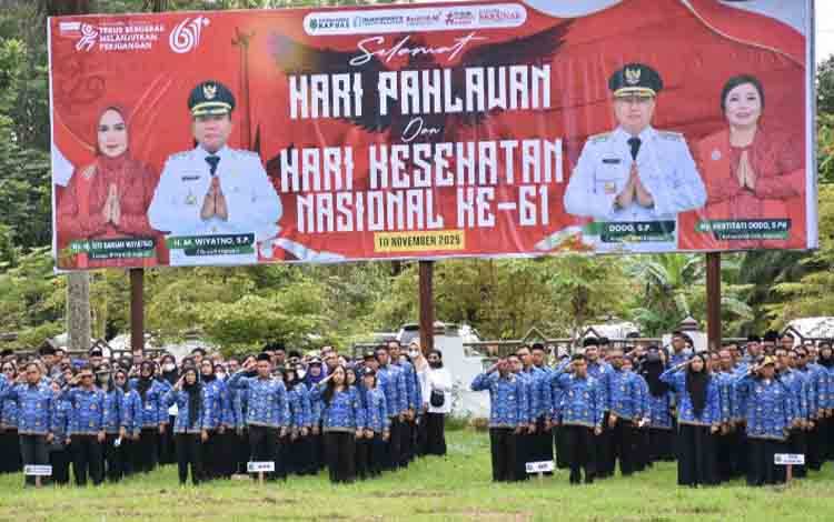 Pemkab Kapuas Peringati Hari Kesehatan Nasional ke-61
