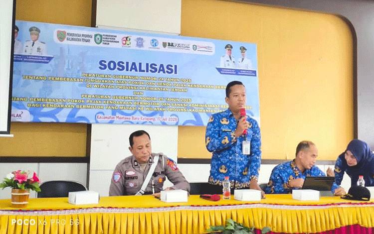 Bapenda Kotim Gencar Sosialisasi Penggunaan Plat KH-F untuk Dongkrak PAD