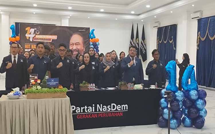 Partai NasDem Rayakan HUT ke-14 Secara Serentak Seluruh Indonesia