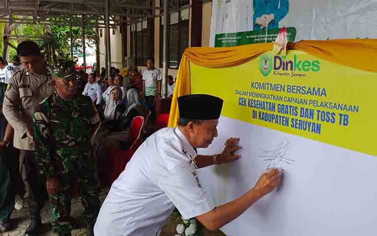 Wabup Supian Ajak Wujudkan Generasi Sehat di Peringatan HKN ke-61 Kabupaten Seruyan