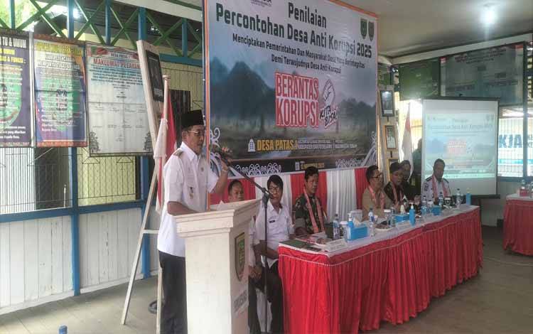 Wakil Bupati Barito Selatan Ajak Seluruh Kades Bangun Budaya Anti Korupsi