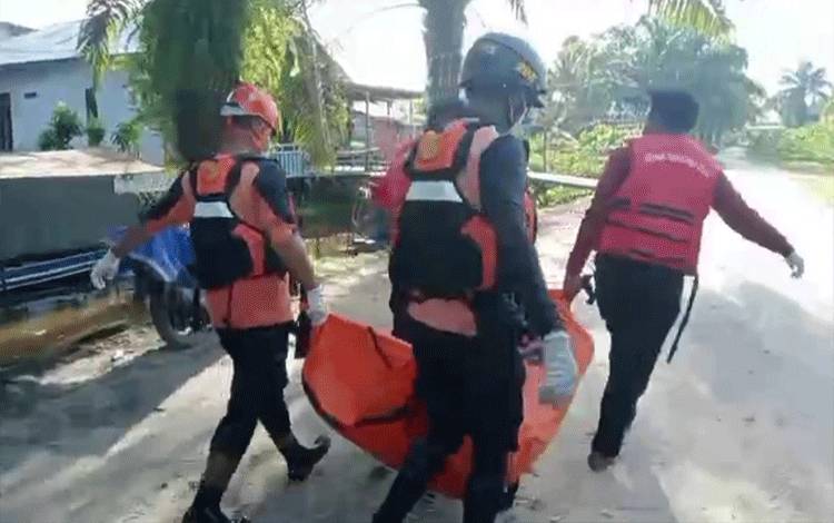 Wanita Hilang di Sungai Seluluk Pangkalan Bun Ditemukan dalam Kondisi Meninggal Dunia