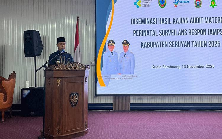 Wabup Seruyan Dorong Penguatan Layanan Kesehatan Ibu dan Anak