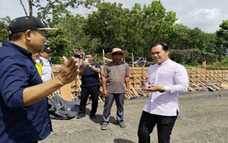 Bupati Tinjau Pembangunan Rest Area, Harapkan Jadi Pusat Singgah dan UMKM Pulang Pisau
