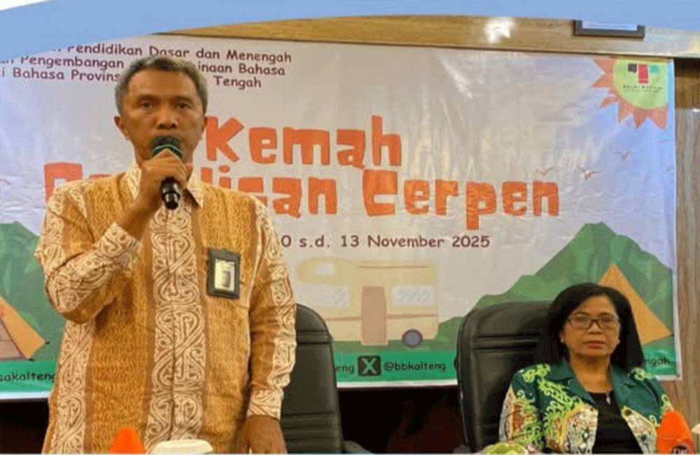 Balai Bahasa Kalteng Gelar Kemah Penulisan Cerpen Berbahasa Daerah untuk Tunas Bahasa Ibu