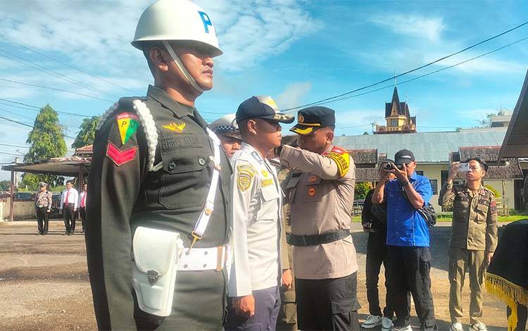 Polres Barito Selatan juga Resmi Gelar Operasi Zebra Telabang, Digelar 14 Hari