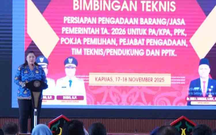 Sekda Kapuas Tekankan Integritas dan Profesionalisme untuk Pembangunan TA 2026