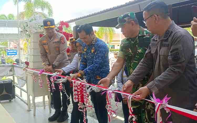 Bupati Pulang Pisau Hadiri Peresmian Empat Gedung Baru di Polres Pulang Pisau
