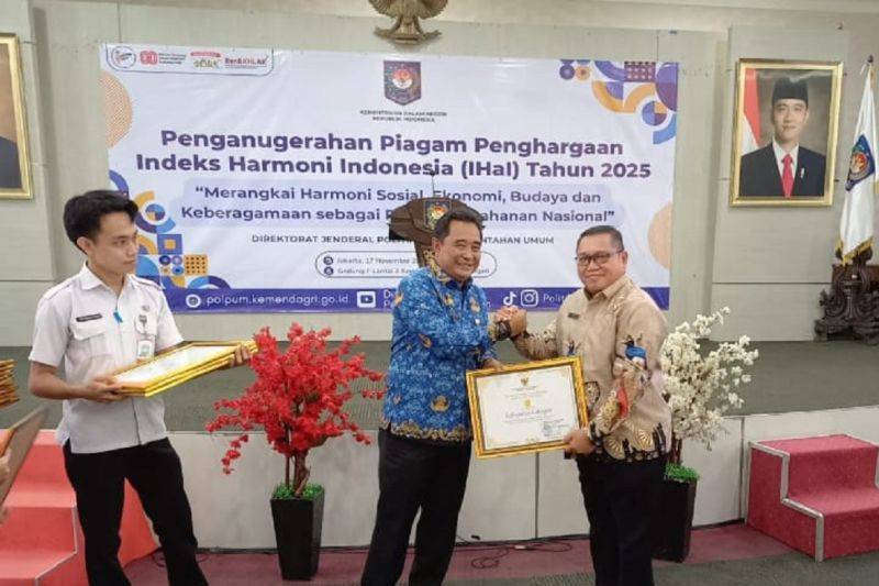 Kabupaten Katingan Raih Penghargaan Indeks Harmoni Indonesia