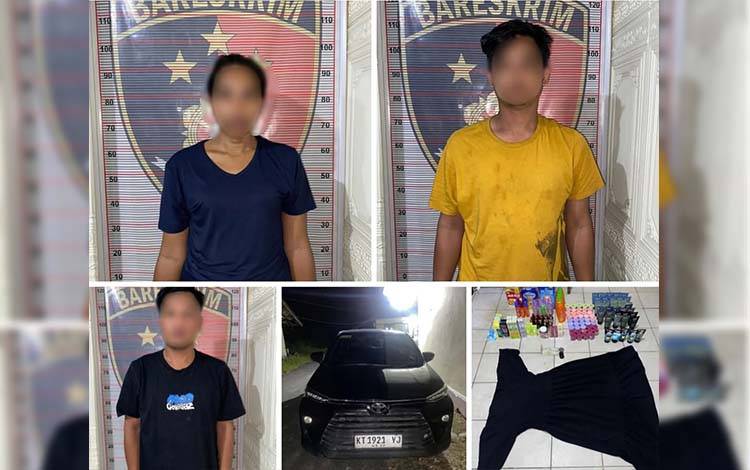 Polsek Katingan Hilir Amankan Komplotan Spesialis Pencuri Minimarket Lintas Provinsi